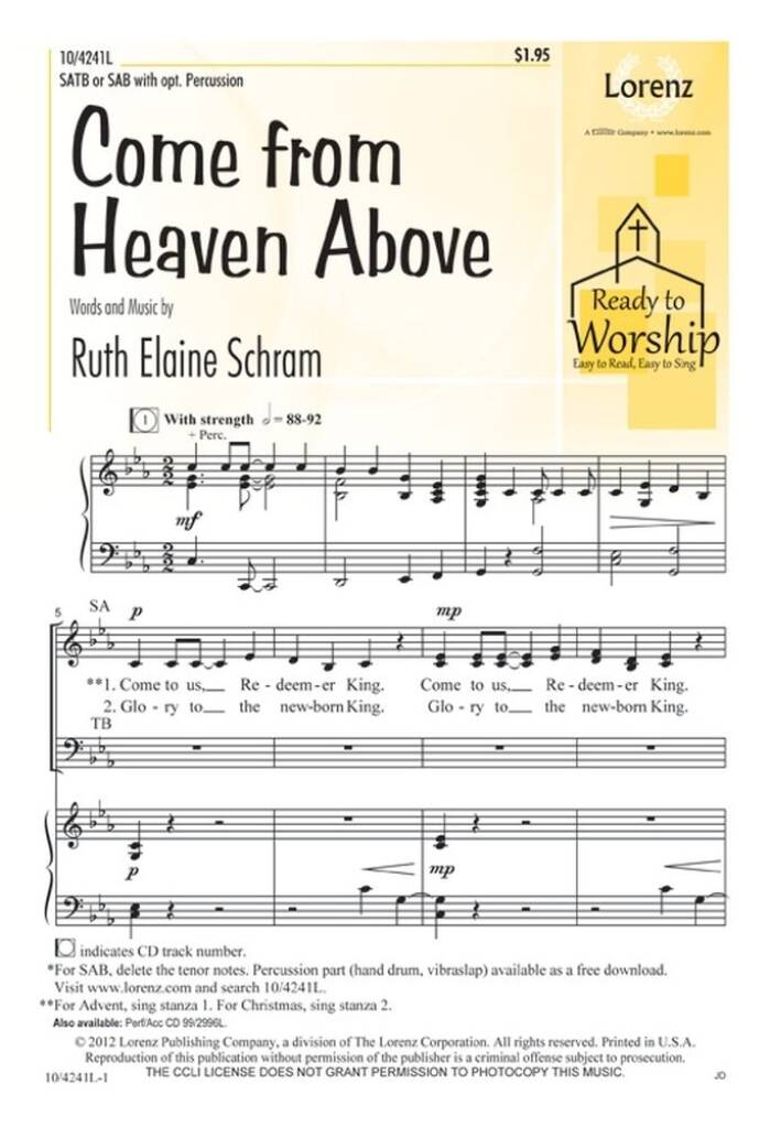 Come From Heaven Above